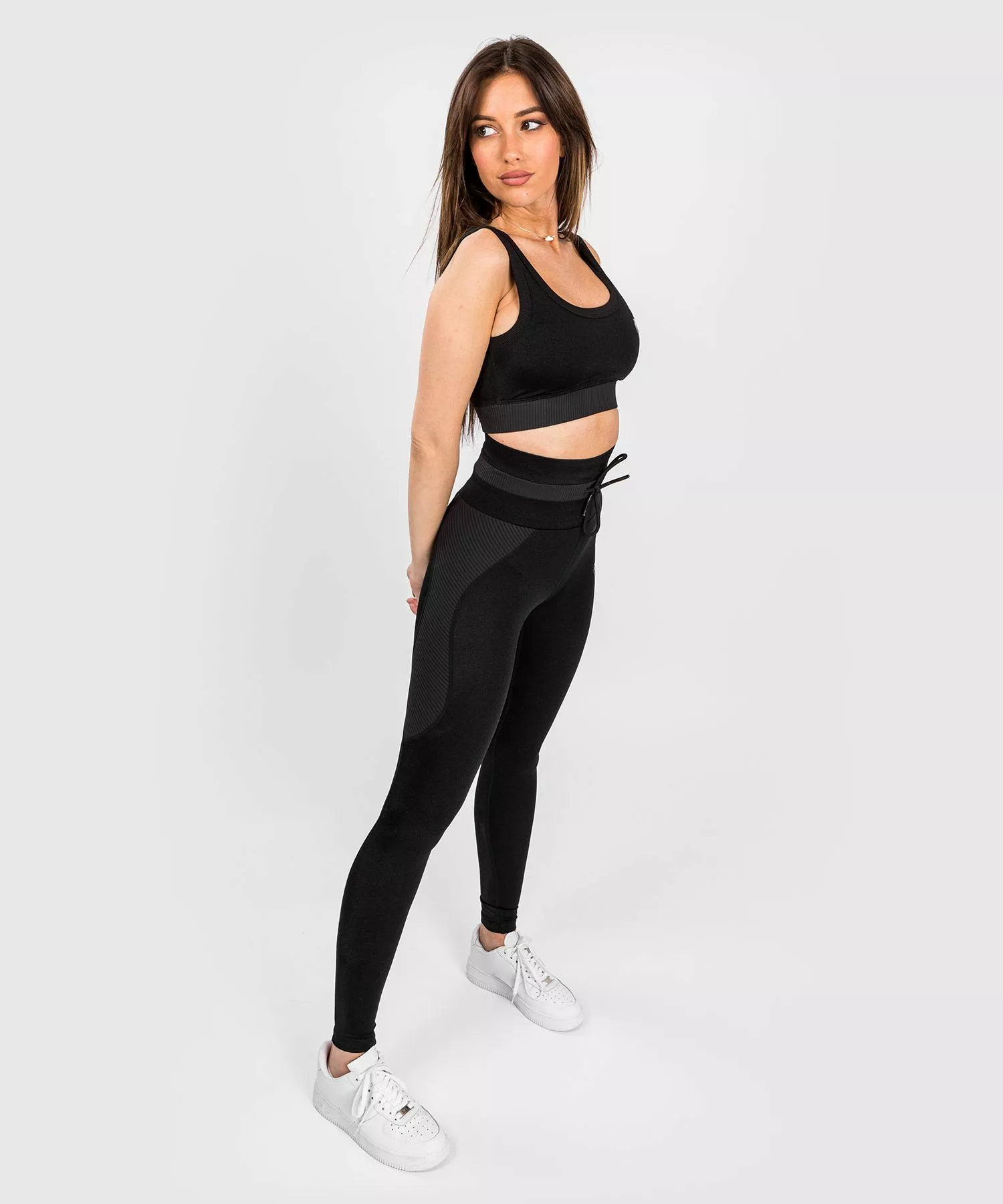 Brassière De Sport Venum Glow - Pour Femmes - Noir 7 Brassière De Sport Venum Glow - Pour Femmes - Noir – Image 5