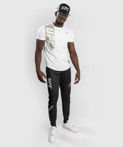 T-Shirt UFC Venum Authentic Fight Week 2.0 - Maches Courtes - Blanc/Sable