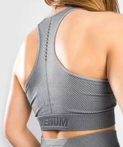 Brassière De Sport Venum Sparring Seamless - Pour Femmes - Gris Foncé -Magasin D'usine Venum 23f1538dec565732bc113a96fa67137d3dd8c2c0 BRA SPARRING DARKGREY 04