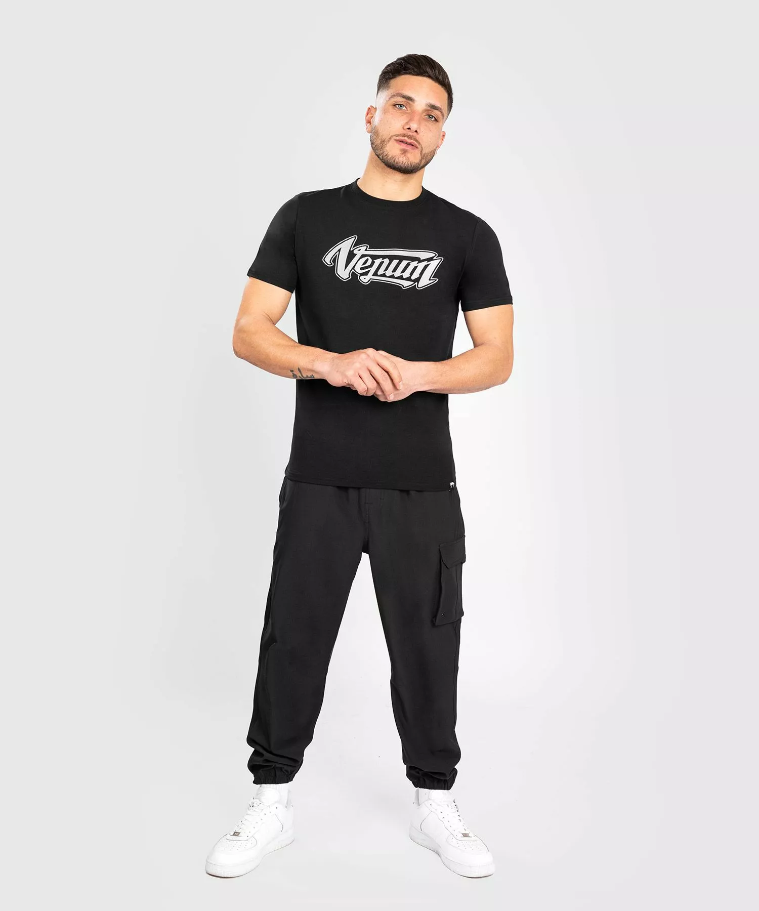 T-shirt Venum Absolute 2.0 - Coupe Ajustée - Noir/Argent 6 T-shirt Venum Absolute 2.0 - Coupe Ajustée - Noir/Argent – Image 4