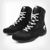 Chaussures De Boxe Venum Contender - Noir/Blanc -Magasin D'usine Venum 347b7c5f72ef1776e52e8d17b58841d55bf7e6de BOXING SHOES CONTENDER BLACK 01 2