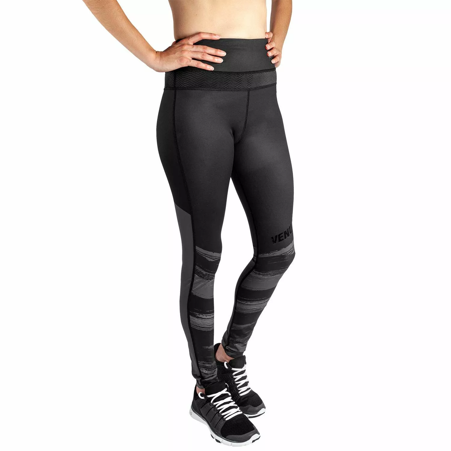 Leggings Femme Venum Rapid 2.0 - Noir/Noir 6 Leggings Femme Venum Rapid 2.0 - Noir/Noir – Image 4