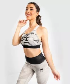 Brassière De Sport Femme UFC Venum Authentic Fight Week 2.0 - Sable/Noir