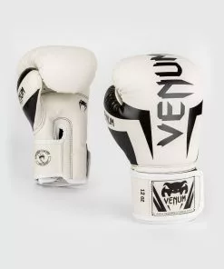 Gants De Boxe Venum Elite - Blanc/noir