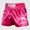 Venum Classic Muay Thai Short - Rose/Blanc -Magasin D'usine Venum 44d083d3ed75f21525cac7e9481604553204d894 SHORT MUAY THAI CLASSIC PINK WHITE HD 01