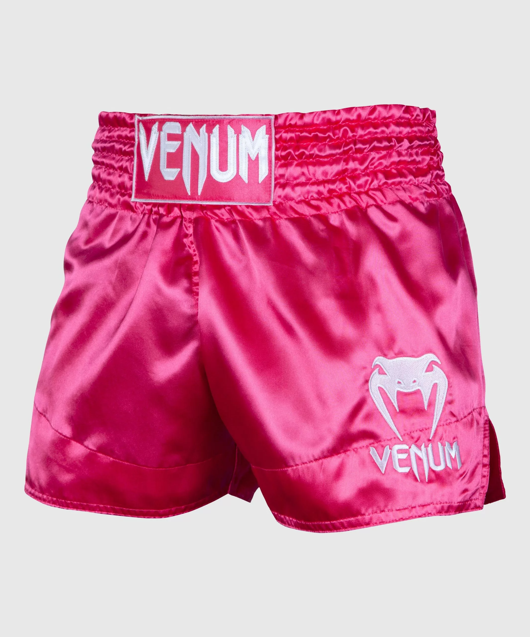 Venum Classic Muay Thai Short - Rose/Blanc 3 Venum Classic Muay Thai Short - Rose/Blanc
