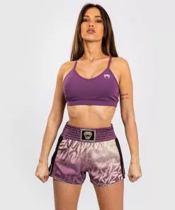 Muay Thai Shorts Venum X Kaz - Orchidée Sombre