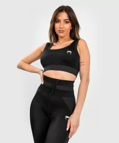 Brassière De Sport Venum Glow - Pour Femmes - Noir 12 Brassière De Sport Venum Glow - Pour Femmes - Noir -Magasin D'usine Venum 5a62f1e9bc00be0ec4d0869292a944134c220e35 BRA GLOW BLACK 05