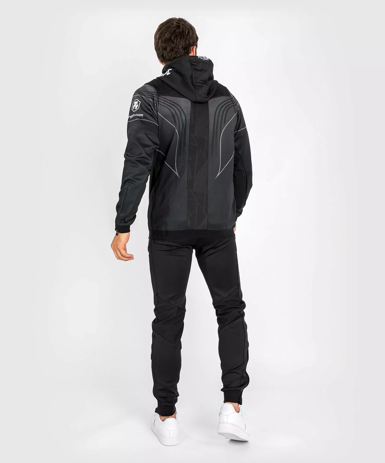 Sweat à Capuche Walkout UFC Venum Authentic Fight Night 2.0 Pour Homme - Noir 7 Sweat à Capuche Walkout UFC Venum Authentic Fight Night 2.0 Pour Homme - Noir – Image 5