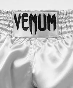 Short De Muay Thai Venum Classic - Argent/Noir 11 Short De Muay Thai Venum Classic - Argent/Noir -Magasin D'usine Venum 5f2e94d71ac9e170997ea869f3499b81d8513fda SHORT MUAYTHAI CLASSIC SILVER 05 1