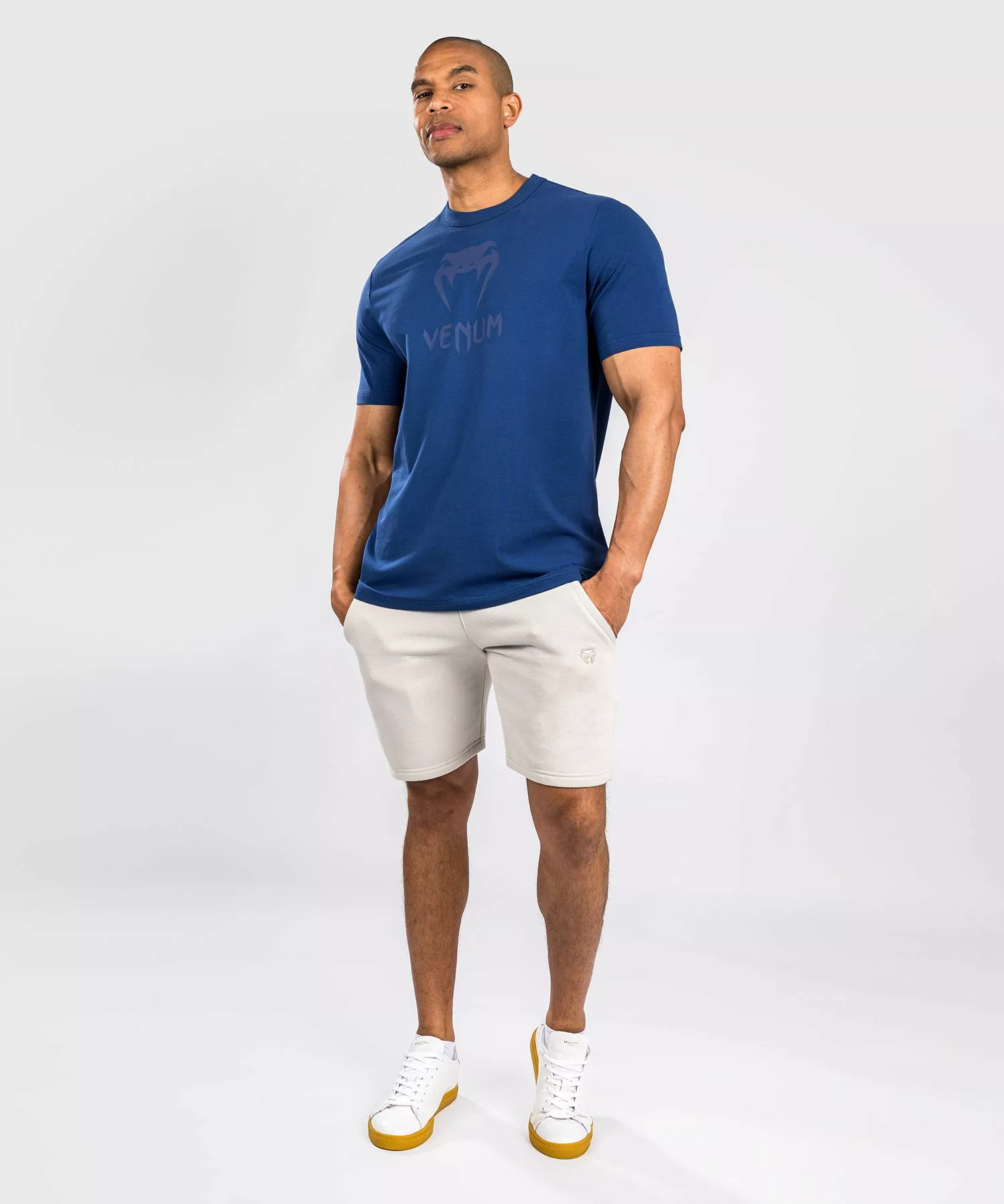 T-shirt Venum Classic - Bleu Marine/Bleu Marine 5 T-shirt Venum Classic - Bleu Marine/Bleu Marine – Image 3
