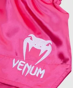 Venum Classic Muay Thai Short - Rose/Blanc 10 Venum Classic Muay Thai Short - Rose/Blanc -Magasin D'usine Venum 70bb12cbb7789340b07b5255a51af2837f4606f3 SHORT MUAY THAI CLASSIC PINK WHITE HD 04