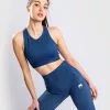 Brassière De Sport Venum Sparring Seamless - Pour Femmes - Bleu Canard