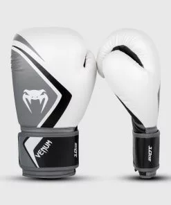 Gants De Boxe Venum Contender 2.0 - Blanc/Gris-Noir