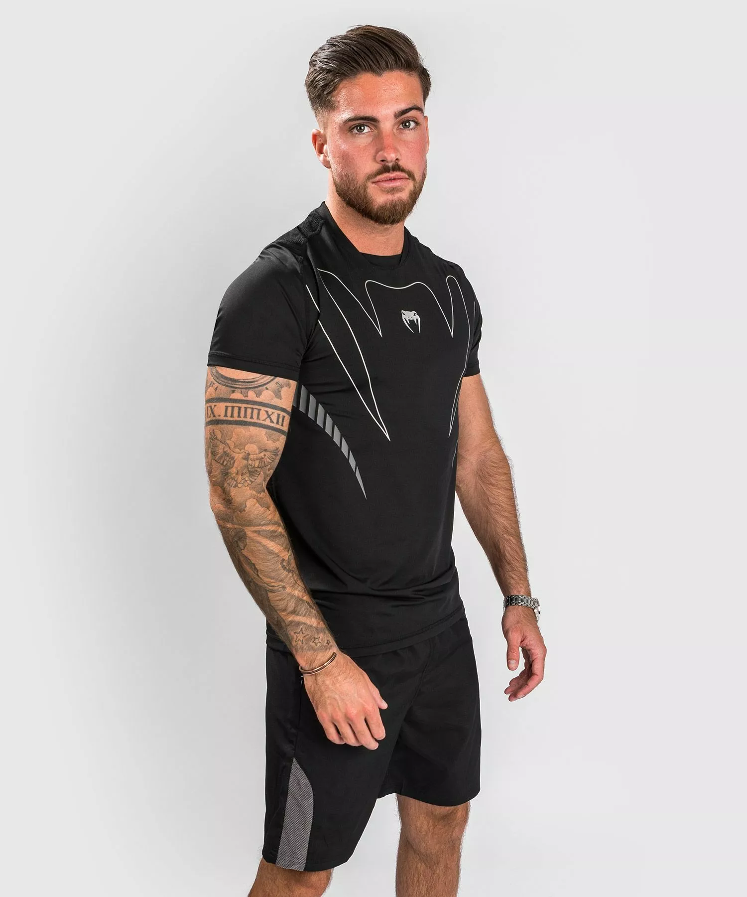 T-shirt Dry Tech Venum Jaws 2.0 - Noir 4 T-shirt Dry Tech Venum Jaws 2.0 - Noir – Image 2