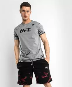 T-Shirt UFC Venum Authentic Fight Week 2.0 - Manches Courtes - Gris