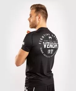T-shirt Dry Tech Venum Signature - Noir/Blanc -Magasin D'usine Venum a31388c773b1a0061b4e347db295e5e0f719442d DRYTECH SIGNATURE BLACK WHITESD 03