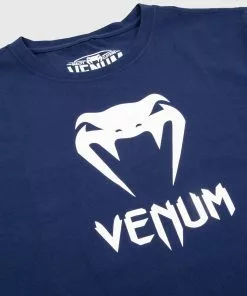 T-shirt Venum Classic - Bleu Marine -Magasin D'usine Venum ad8c51427dfce64f5a11313458a89cc9122a2b6f TS CLASSIC NAVYBLUE HD 04