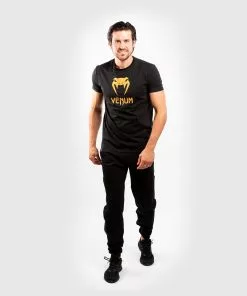 T-shirt Venum Classic - Noir/Or -Magasin D'usine Venum b67d3e873404886714a09e2feb803726275b626a TS CLASSICS BLACK GOLD 08