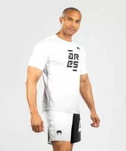 T-Shirt Dry Tech Venum X Ares - Blanc