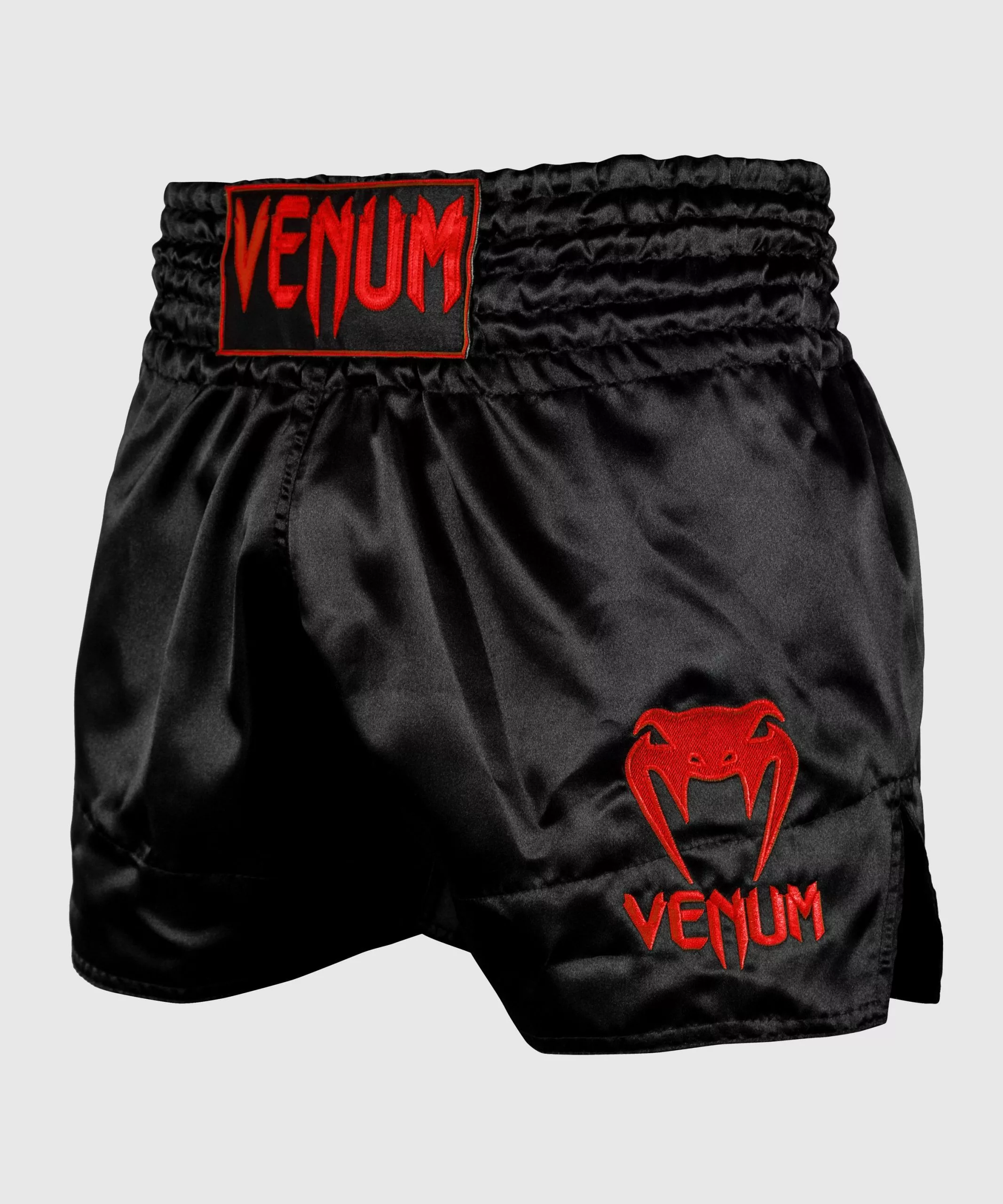 Venum Classic Muay Thai Short - Noir/Rouge 3 Venum Classic Muay Thai Short - Noir/Rouge