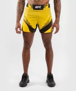 Fightshort Homme UFC Venum Authentic Fight Night - Coupe Courte - Jaune
