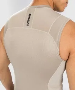 Rashguard Venum G-Fit Air Sans Manches - Sable -Magasin D'usine Venum d2da90cd0732f480bdb2cc49318cd3afbe2cad84 TANKTOP DRY TECH GFIT AIR SAND 12
