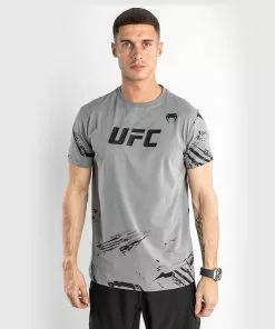 T-Shirt UFC Venum Authentic Fight Week 2.0 - Manches Courtes - Gris -Magasin D'usine Venum d31b528e5fdcb89d0c08a6826dafd695fbbd8666 VNMUFC 00109 010 00 F