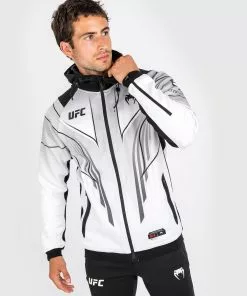 Sweat à Capuche Walkout UFC Venum Authentic Fight Night 2.0 Pour Homme - Blanc