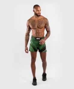 Fightshort Homme UFC Venum Authentic Fight Night - Coupe Courte - Vert -Magasin D'usine Venum d382fa7a6652a843935774015d44de021f15ee6a VNMUFC 00001 005 09