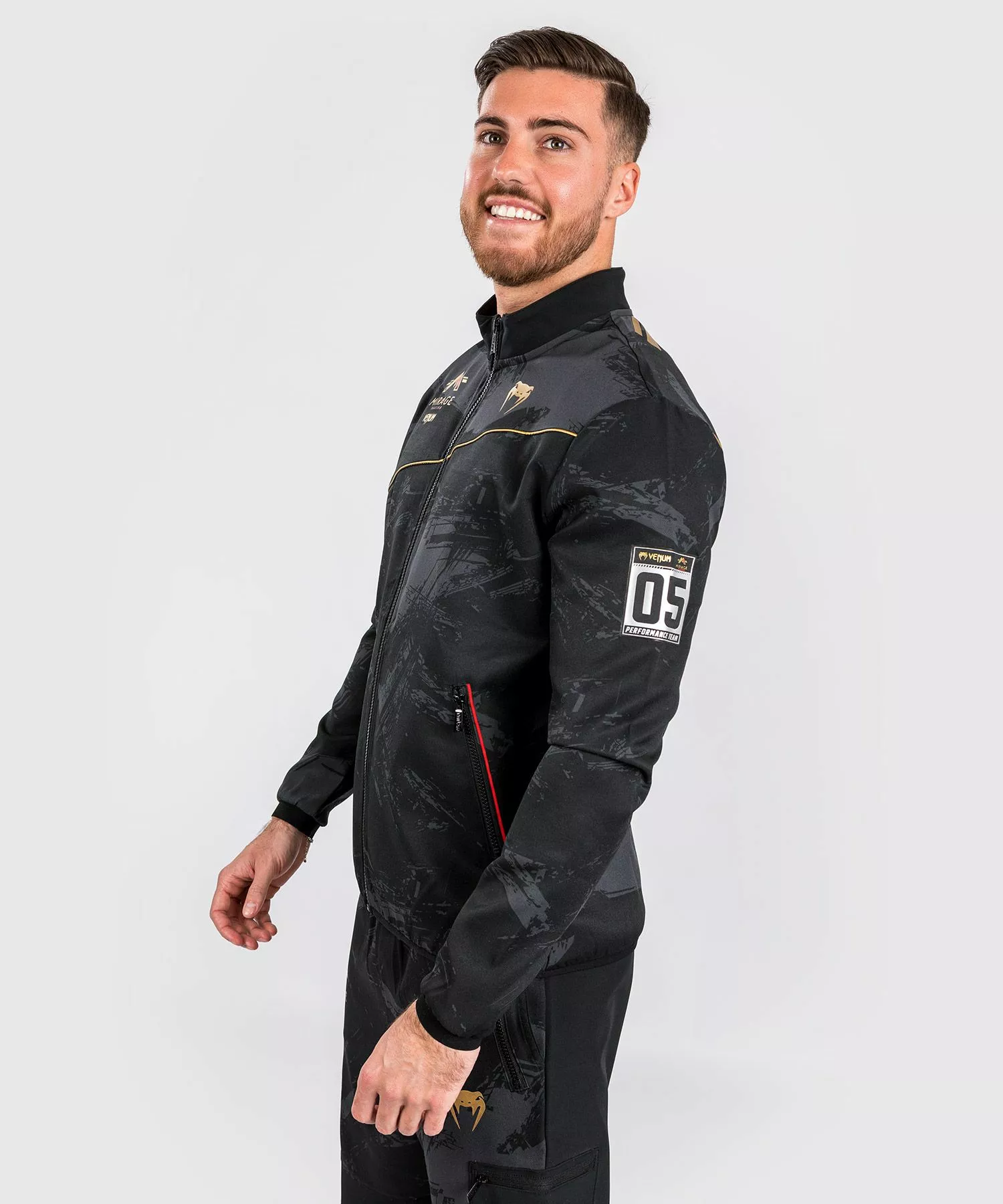 Veste De Survêtement Venum X Mirage - Noir/Or 5 Veste De Survêtement Venum X Mirage - Noir/Or – Image 3