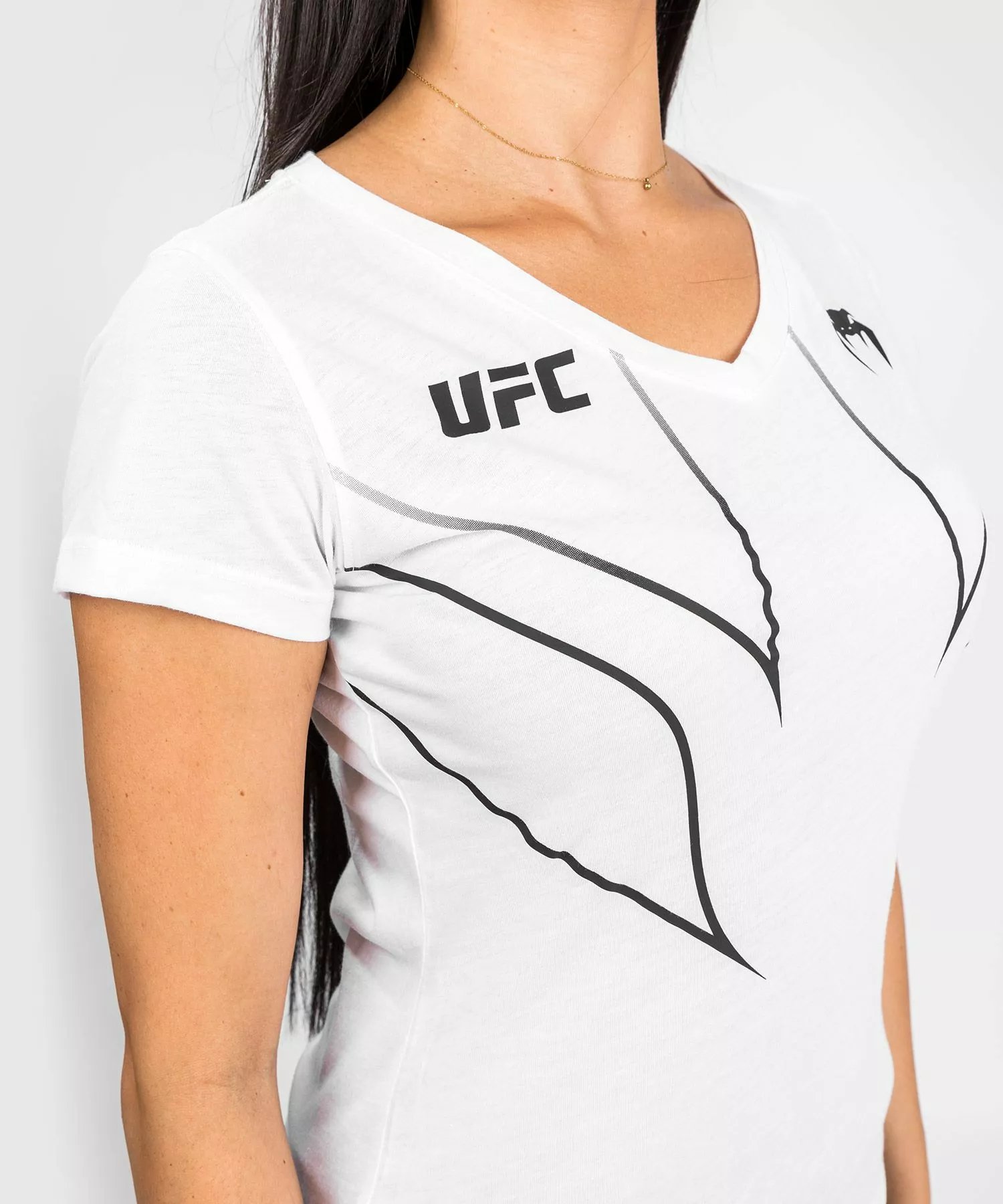 T-shirt Femme UFC Venum Fight Night 2.0 Replica - Blanc 8 T-shirt Femme UFC Venum Fight Night 2.0 Replica - Blanc – Image 6