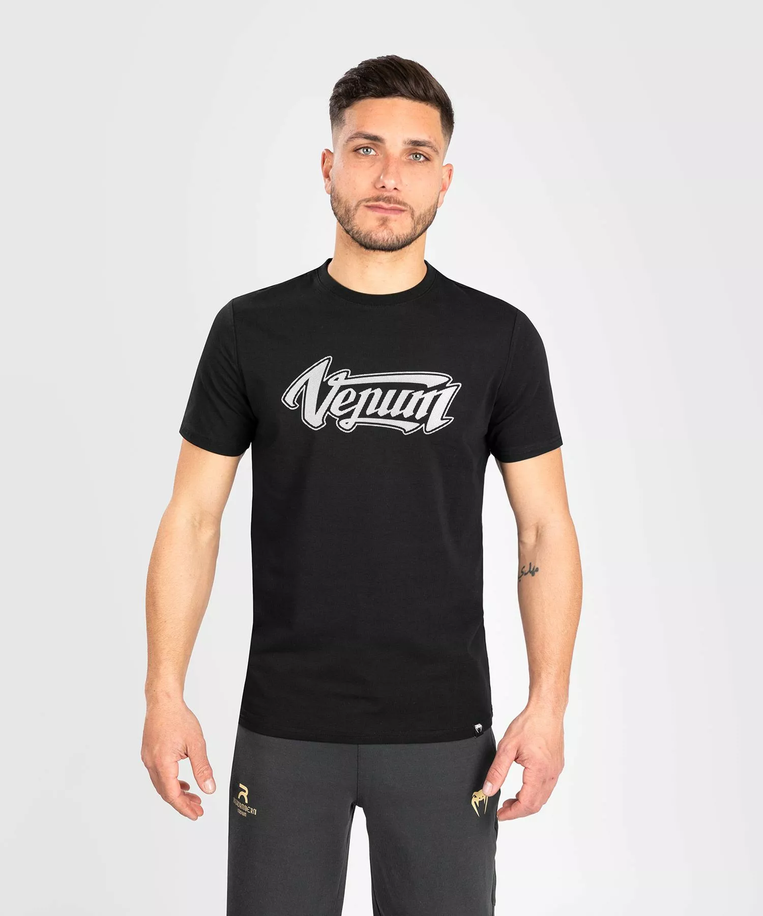 T-shirt Venum Absolute 2.0 - Coupe Ajustée - Noir/Argent 4 T-shirt Venum Absolute 2.0 - Coupe Ajustée - Noir/Argent – Image 2