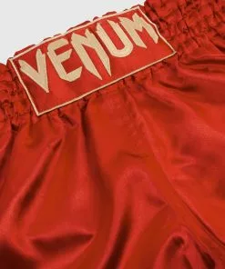 Venum Classic Muay Thai Short - Bordeaux/Or -Magasin D'usine Venum ed6883bed8d6a8241c97246c000b733c44200165 SHORT MUAY THAI CLASSIC MAROON GOLD HD 03