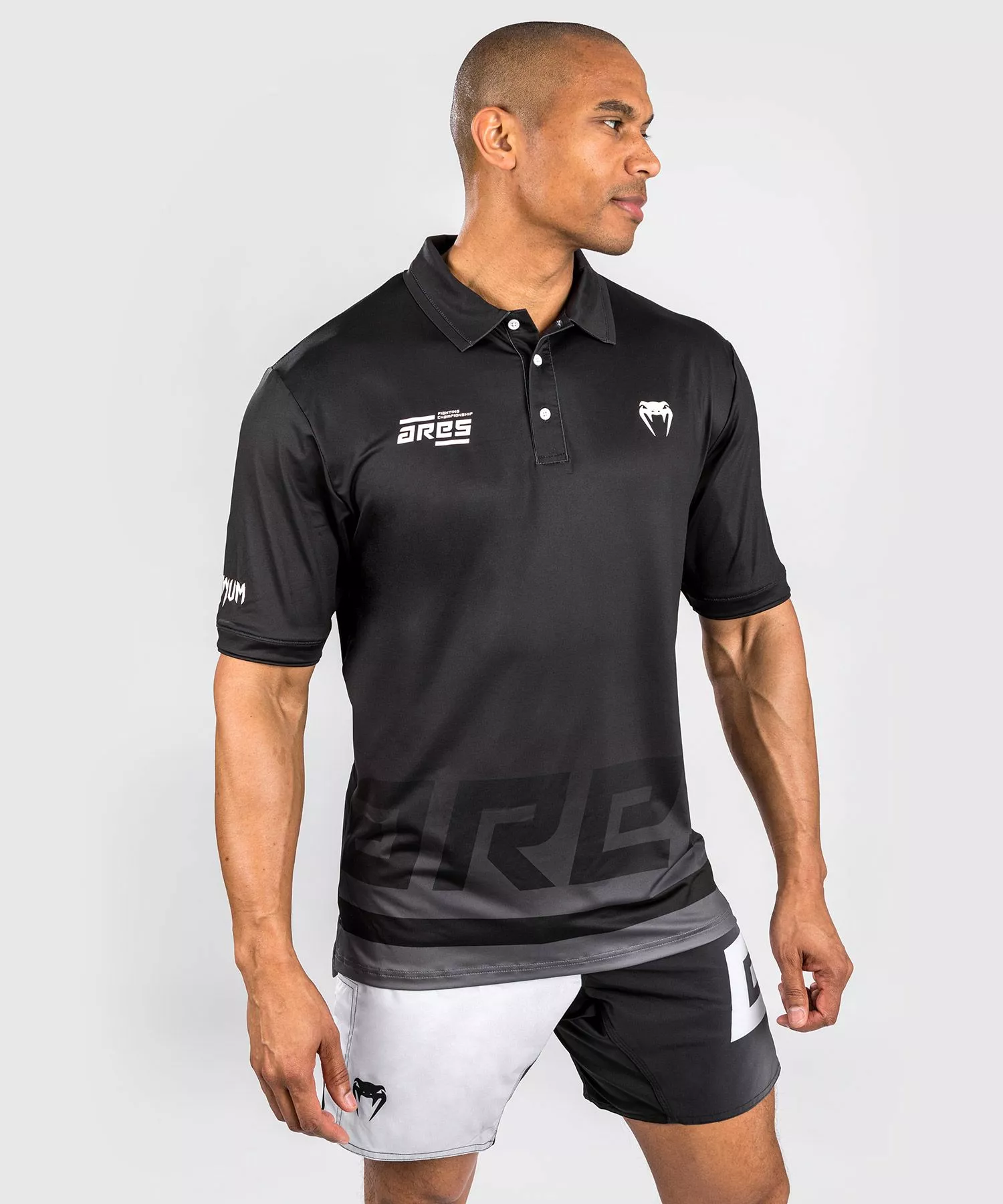 Dry Tech Polo Shirt Venum X Ares - Noir 5 Dry Tech Polo Shirt Venum X Ares - Noir – Image 3