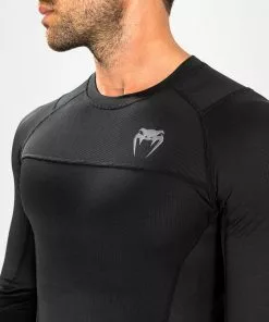 Rashguards Venum G-Fit Air à Manches Longues - Noir -Magasin D'usine Venum f3794cc547f5105d11edb672460539a2d133acee Venum G Fit Air Rashguards Longsleeve Black 5