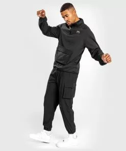 Sweat Venum Cargo Light Demi Zip - Noir -Magasin D'usine Venum f40e6e90b3bc8ffa58385646cee5744c8cd3ec29 venum cargo light half zip sweater black 2