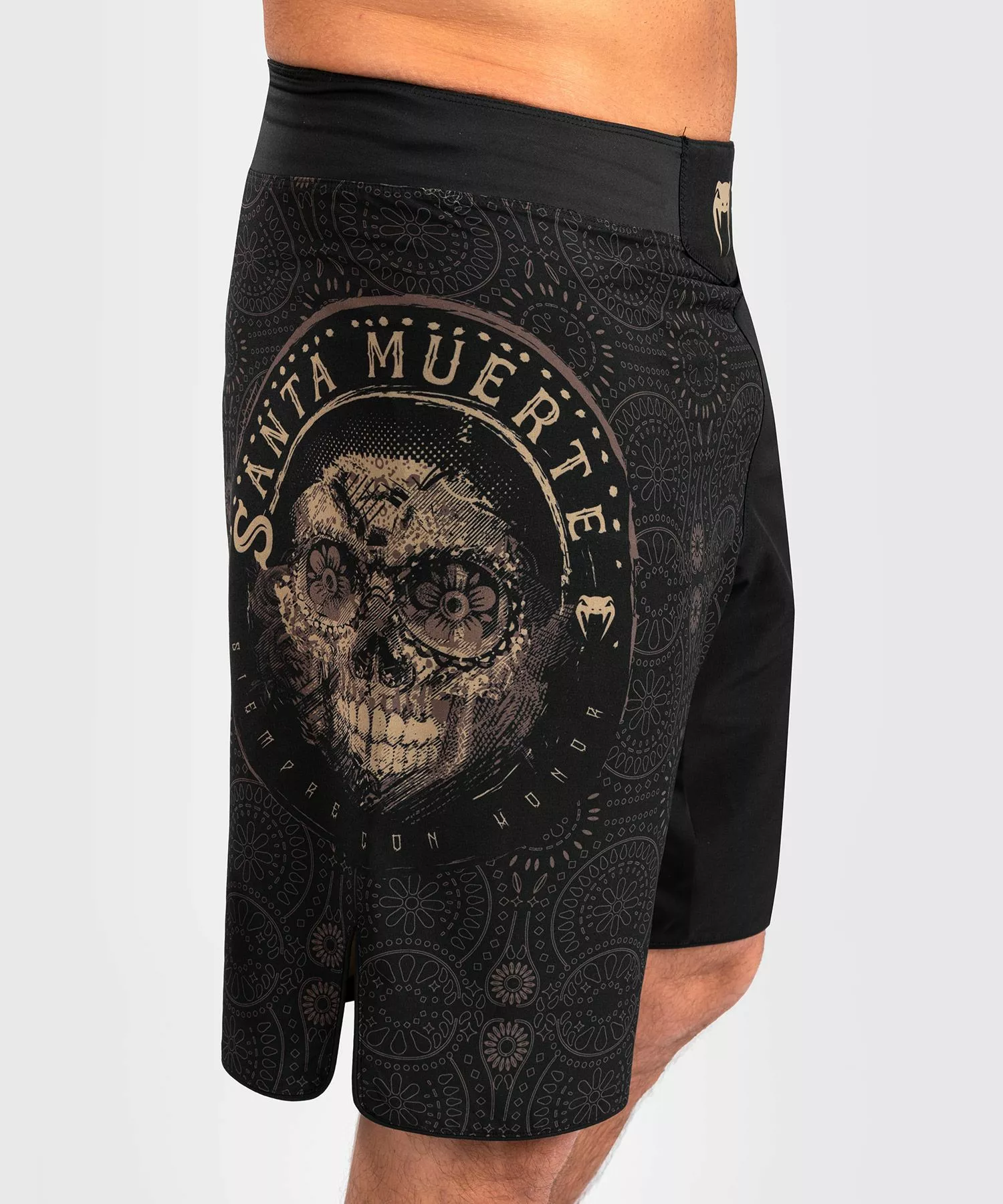 Fightshort Santa Muerte Dark Side Venum - Noir/Marron 8 Fightshort Santa Muerte Dark Side Venum - Noir/Marron – Image 6